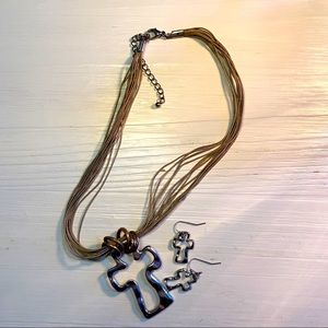 Cross jewelry set!